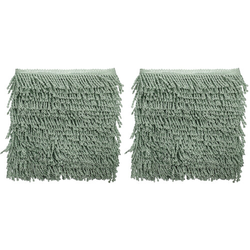 2 Rolls Fringe Fringe Lace Baffle Gift Bride Polyester Yarn 1