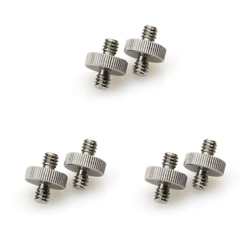 6 Pcs Tripod Adapter Bracket Double Head 1