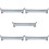 5 Pack Window Planter Table Trough Strip Storage Pot 9