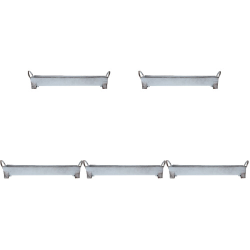 5 Pack Window Planter Table Trough Strip Storage Pot 2