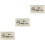 3pcs Household Signboard Clear Printing Signboard 5