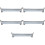 5 Pack Window Planter Table Trough Strip Storage Pot 8