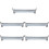 5 Pack Window Planter Table Trough Strip Storage Pot 7