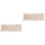 2 Pcs Piano Cover Upright Dustproof Protective Keyboard Protector 4