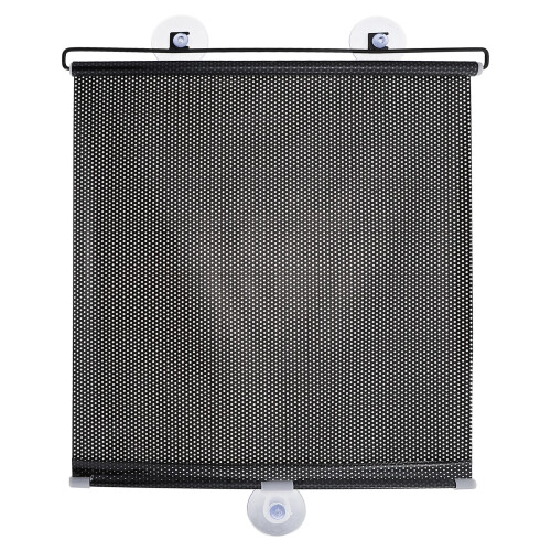 3 Sets Suction Cup Blackout Blinds Temporary Roller Shades Balcony