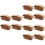 12 Pcs Equipment Strap Travel Polyester Bandage Adjustable 6