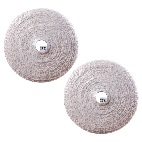 4 Rolls Bacon Mesh To Weave Beige Delicatessen Wire 2