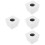 4 Pieces Interview Microphone Prop Holder Cover Stand White 8