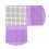4 Pcs Paper Device Quilting Crafts Purple Plastic 9