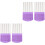 4 Pcs Paper Device Quilting Crafts Purple Plastic 3