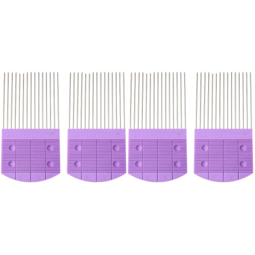 4 Pcs Paper Device Quilting Crafts Purple Plastic 1