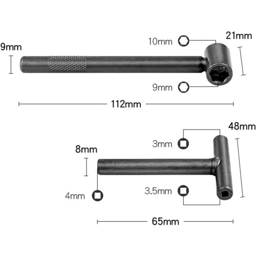 Flywheel Tools Flywheel Puller For Motorcycle Engine , Valve Clearance Tools, Feeler Gauge 0.0050.020 Inch 1