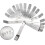 Flywheel Tools Flywheel Puller For Motorcycle Engine , Valve Clearance Tools, Feeler Gauge 0.0050.020 Inch 4