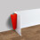 4Meter Soft PVC Skirting Board, Plastic Baseboard 4m x 10cm (White) 1