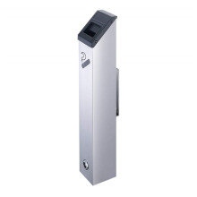 Stainless Steel Wall Mounted Cigarette, Ash Receptacle, Commercial Butt Receptacles