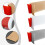 4Meter Soft PVC Skirting Board, Plastic Baseboard 4m x 10cm (White) 2