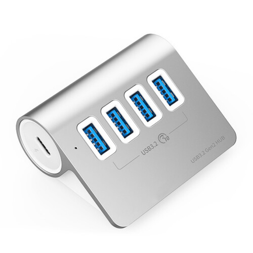 Multiports USB 3.2 Hub with 4Port, Highly Speed USB 3.2 Hub