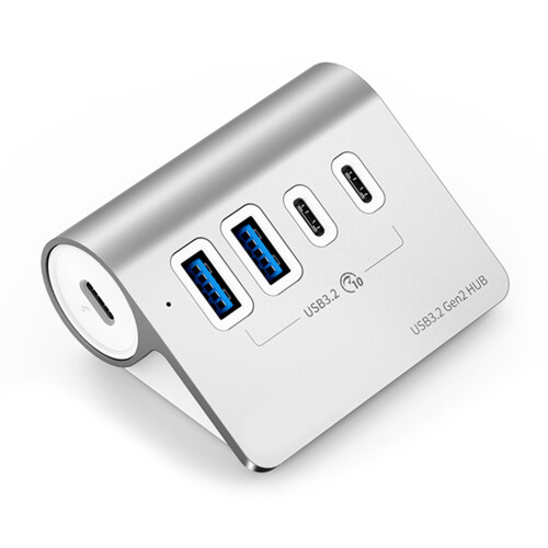 Station d'accueil USB 3.2 Type C Hub 10Gbps répartiteur station 2