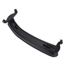 Violin shoulder rest, ABS with foam padding, rubber feet prevent slipping, stable support for violin.