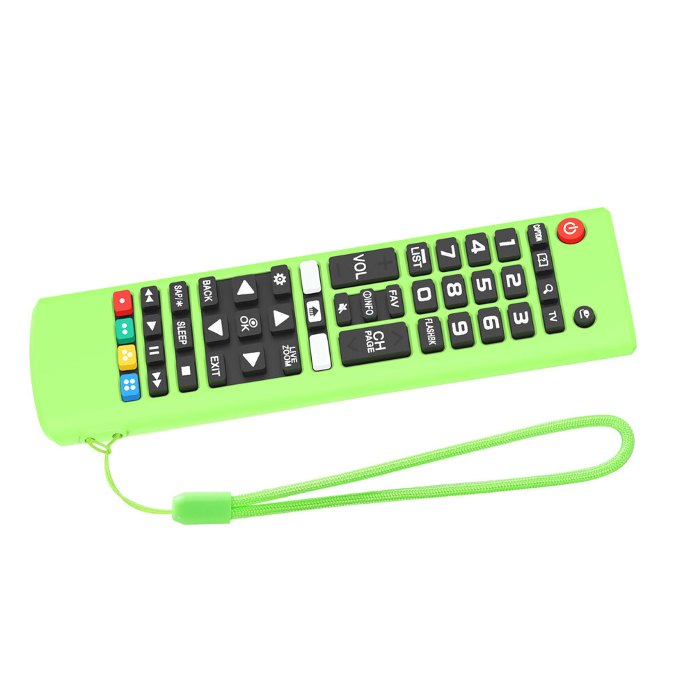 Quality Silicone Remote Case For-Luminous Green 7709000281084
