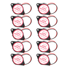 Buzzers piézo-électriques à décibels élevés, 10 pièces, pour
