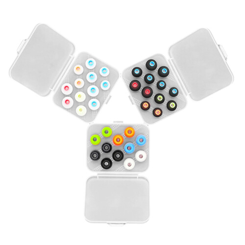 Étui transparent pour embouts d'écouteurs,-transparent 2