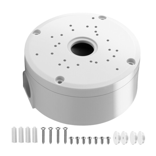 Waterproof Junction Box for Security Camera with-White