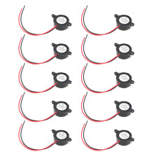 Set of 10pcs Loud Piezoelectric Buzzers Active Piezo Buzzers