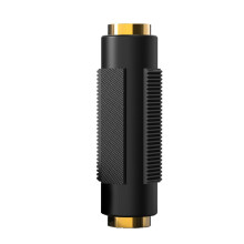 Universele 3,5 mm vrouw-vrouw stereo-adapter extender-PVC