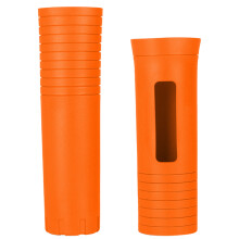 Beschermende rubberen microfoonhandgreep voor-Oranje kleur