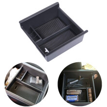 Organizador de consola central de fácil instalación compatible con Toyota4Runner 2010-2020, materiales ABS que garantizan durabilidad, bandeja de