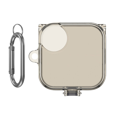 For CMF Buds 2 Shockproof Cover Washable Soft-Transparent gray