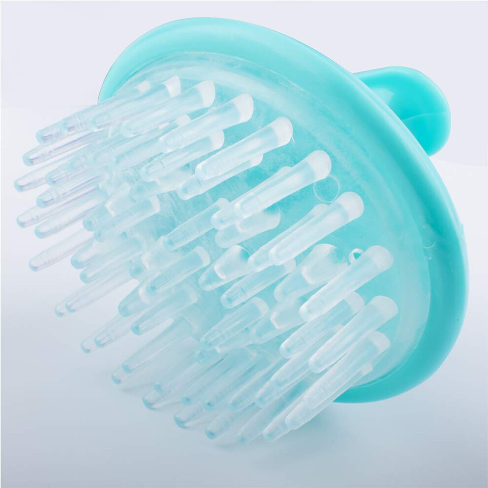 Silicone Bristles Shampoo Brush, The Perfect Companion For A Deeply Cleansed And Stimulated Scalp, Ergonomic Design Offers A Non-slip Grip, Promotes