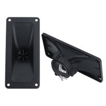 Small and Solid Piezoelectric Tweeter Speaker with Magnetic