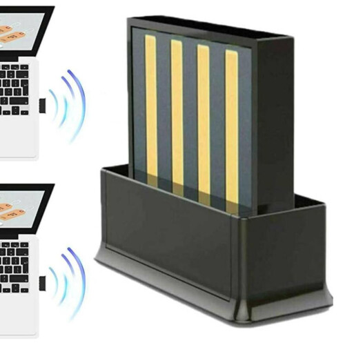 Nano Mini Bluetooth Adapter, Plug n Play Ασύρματος Πομπός για Υπολογιστή και Φορητό Υπολογιστή, 1