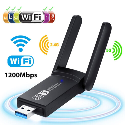 Κάρτα ασύρματου δικτύου με Bluetooth 5.0, απόλυτος προσαρμογέας ασύρματης εμβέλειας