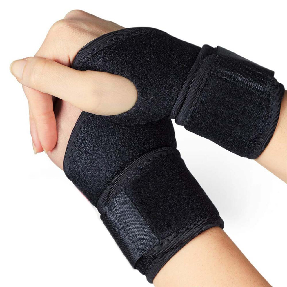 Thumb Stabilization for Arthritis Support, Breathable Neoprene Adjustable Wrist Braces, Ergonomic Wrist Wrap with Compression Wraps, Universal Fit