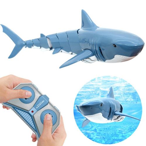 Τηλεκατευθυνόμενο παιχνίδι Shark 2.4Ghz, Προσομοίωση Shark σε υψηλή κλίμακα 1:18 για 2
