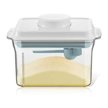 Flesvoedingcontainer, gemaakt van babymateriaal met luchtdichte en lekvrije afsluiting, draagbaar voor buitenactiviteiten, 175*109 mm / 6,89*4,3