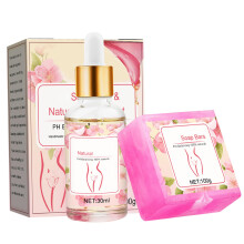 Yoni Wash for Women pH Balance Eliminates Odor 100g Yoni Soap 30ml Female Oil Natural Moisture Bar (1)
