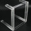 Acrylic Record Player Stand Turntable Stand with Vinyls Record 5