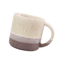 Tasse à café en céramique de couleur dégradée, lavable au-Vert