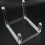 Acrylic Record Player Stand Turntable Stand with Vinyls Record 4