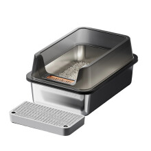 Praktische-Transparentes schwarzes 50CM 15CM Becken