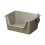 AntiSplash Opening Design Cats Litters-minimalist gray large 1