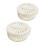 Drain Basket Foldable Handle Kitchen Bowl For Fruits-White C 1