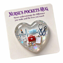 Heartwarming Customizable Hug Card Acrylic Materials for-1PCS A