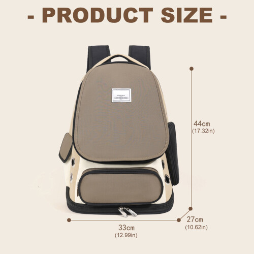 Light Weight Breathable Pet Carrying Backpack-Light Green 2