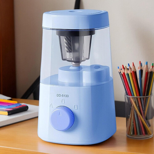 Automatic pencil sharpener  Automatic colored pencil sharpener, school supplies electric sharpening tool for art projects 1