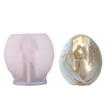 Creative Silicone Mould With Angelic Figure For Candle Soap-F